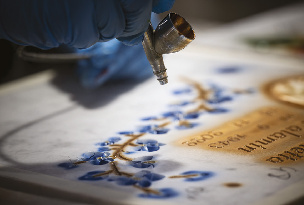 Lavorazione artigianale marmo e granito - DAV Camponogara